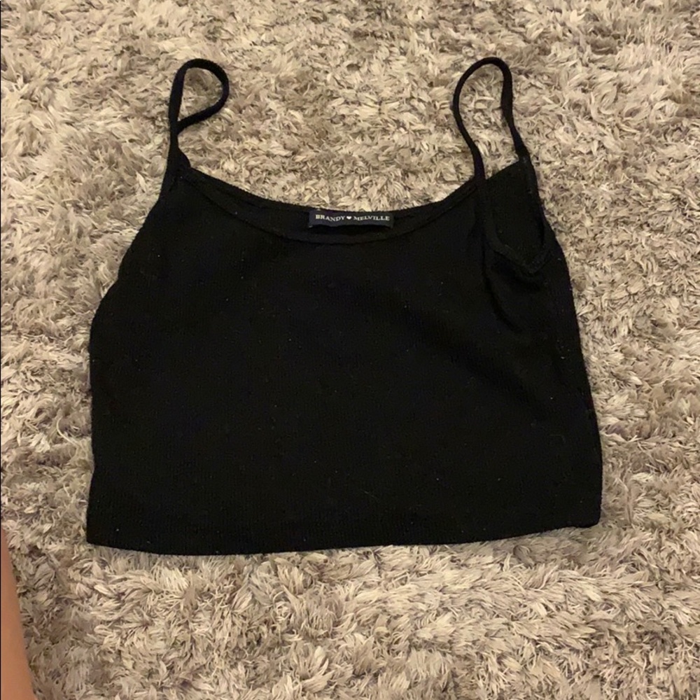Brandy Melville black Skylar tank